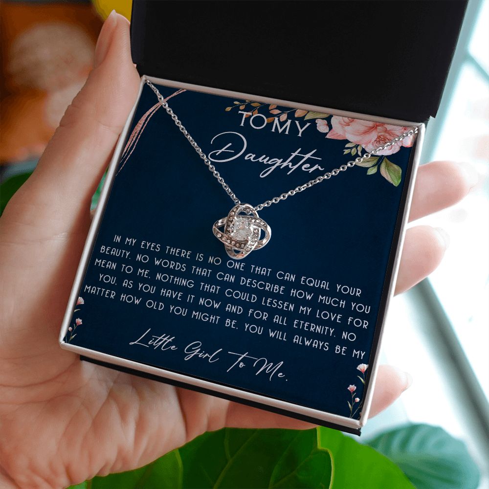 115A To My Daughter Necklace, Daughter Necklace, Mother To Daughter Gift Birthday