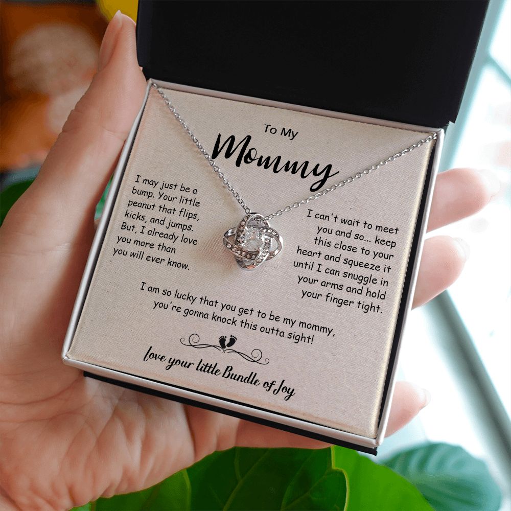 439A To My Mom Necklace, Christmas, Birthday Gift From Son, Daughter, Mom To Be Gift