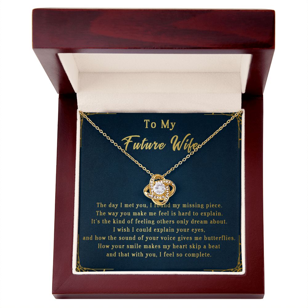 80A To My Future Wife Necklace, Gift For Wife, Anniversary Gift, Birthday Gift
