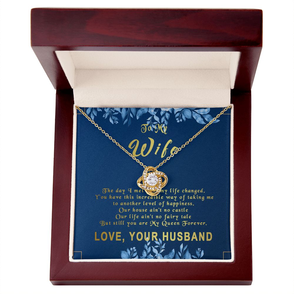 77A To My Wife Necklace, Gift For Wife, Anniversary Gift For Wife, Gift Birthday