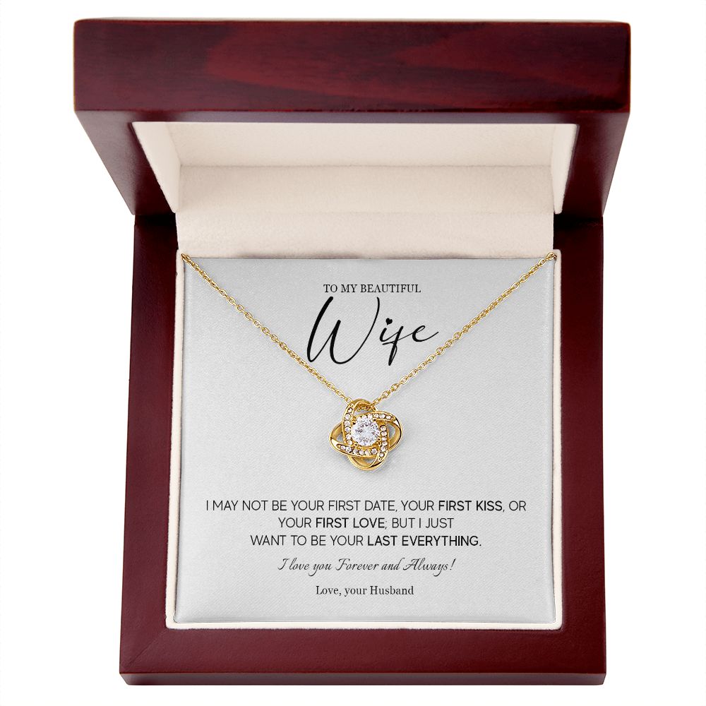 557A Necklace For Wife From Husband, To My Wife Necklace, Hot Wife Birthday Gifts