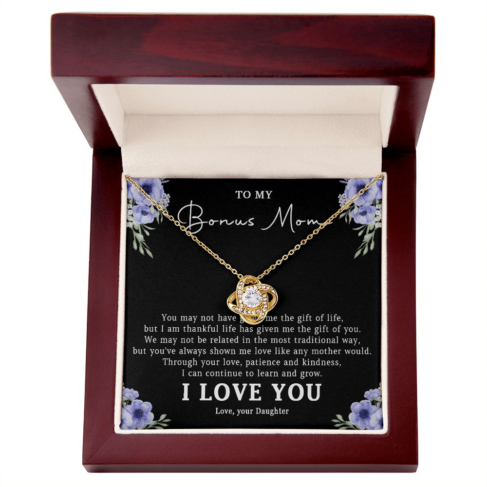 522A Step Mom Gift, Bonus Mom Necklace, Stepmom Necklace Birthday Gift from Daughter
