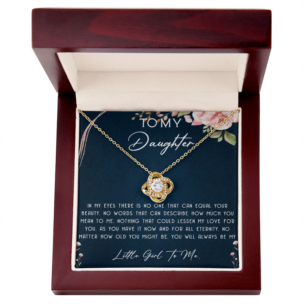 115A To My Daughter Necklace, Daughter Necklace, Mother To Daughter Gift Birthday