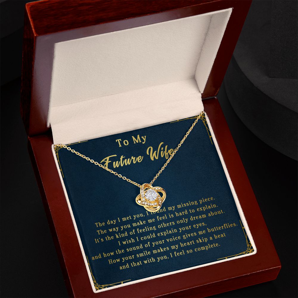 80A To My Future Wife Necklace, Gift For Wife, Anniversary Gift, Birthday Gift
