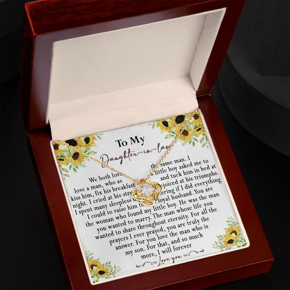 109A Daughter-in-law Necklace, Necklace For Women, To My Daughter-in-Law Necklace