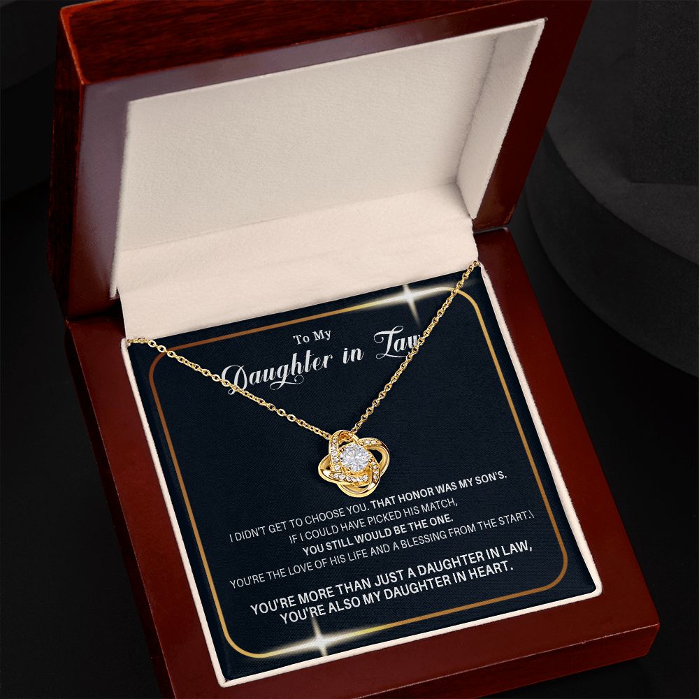 488A Daughter in Law Gifts Necklace From Mother in Law, Daughter Necklace Gifts