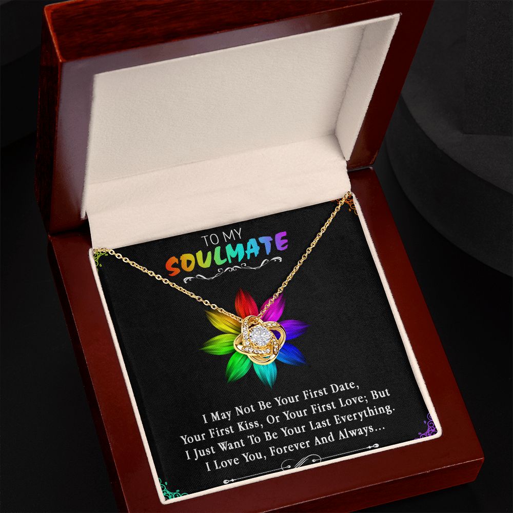 96A To My Soulmate Necklace, Birthday Gift For Girlfriend, Anniversary Xmas Gift