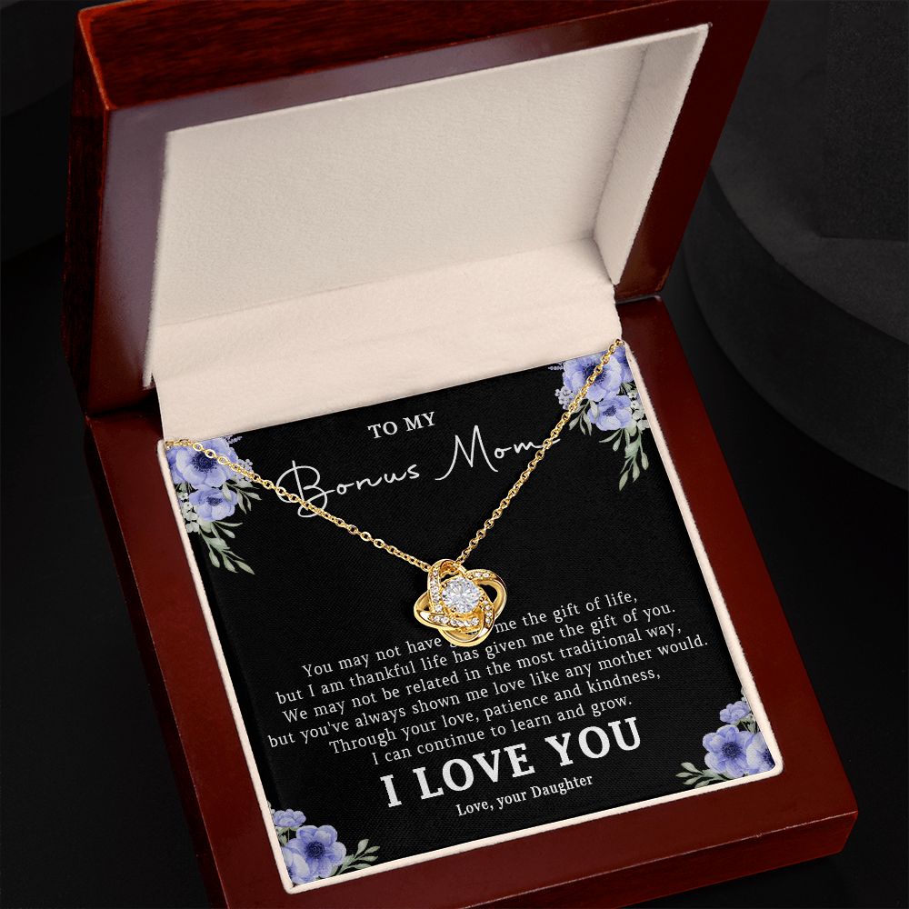 522A Step Mom Gift, Bonus Mom Necklace, Stepmom Necklace Birthday Gift from Daughter