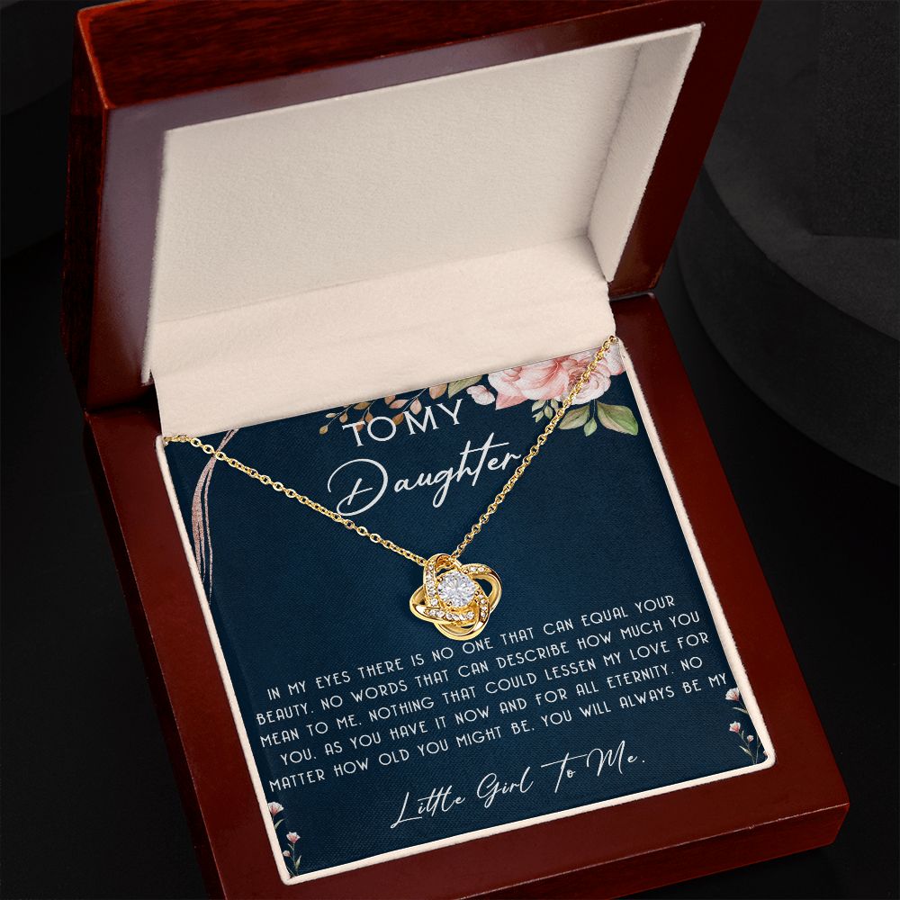 115A To My Daughter Necklace, Daughter Necklace, Mother To Daughter Gift Birthday