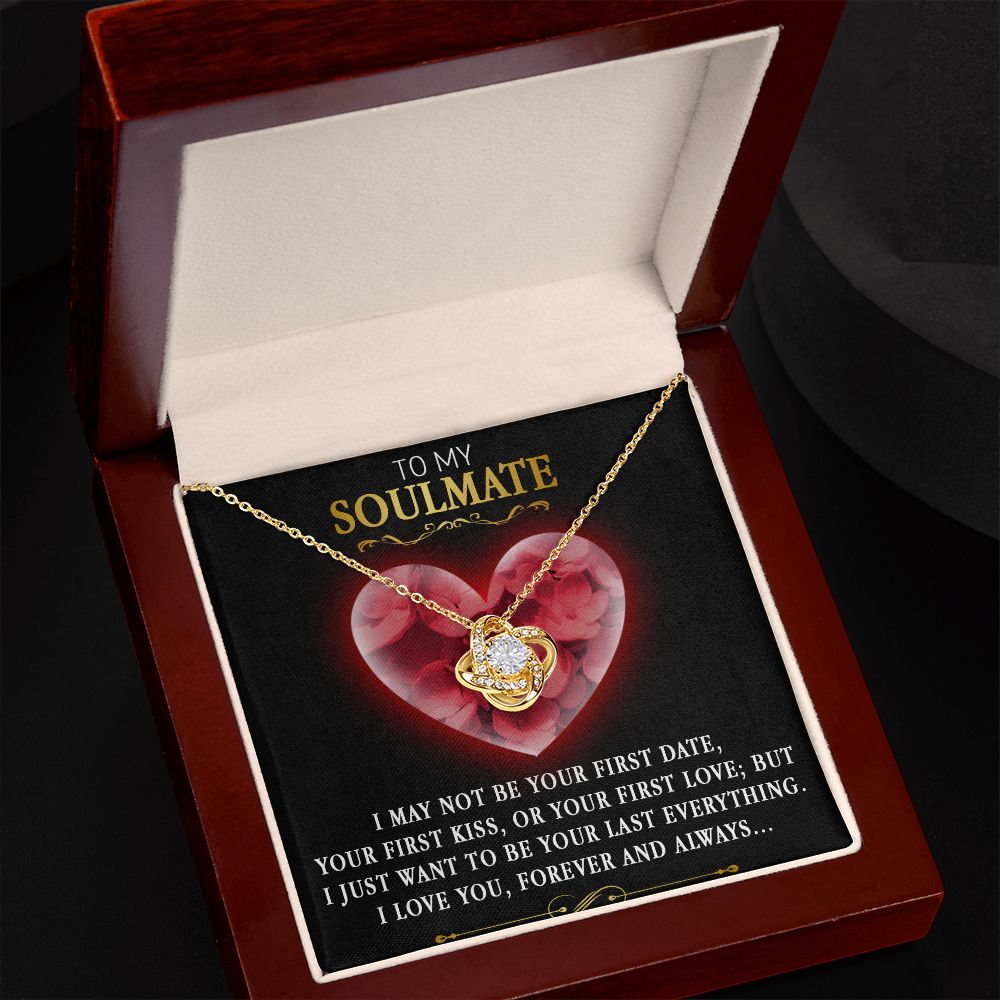91A To My Soulmate Necklace, Engagement Gift for Future Wife, Xmas - Birthday Gift