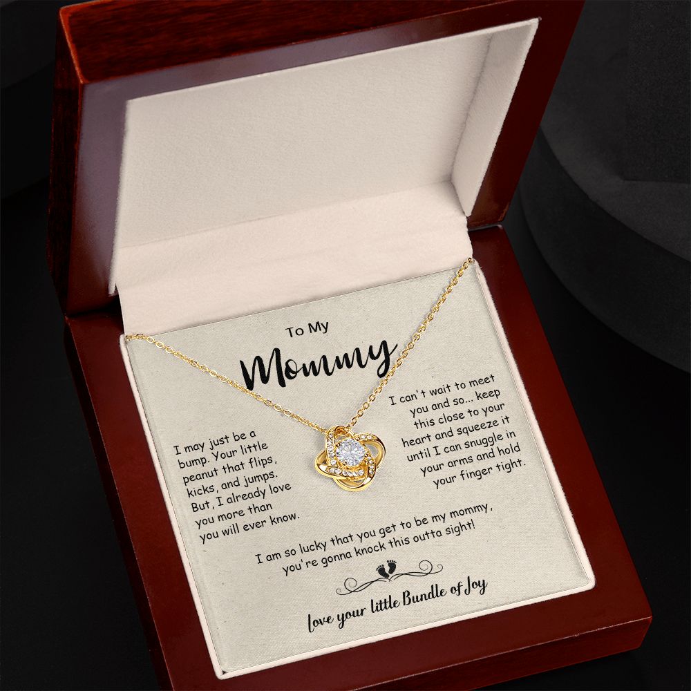439A To My Mom Necklace, Christmas, Birthday Gift From Son, Daughter, Mom To Be Gift