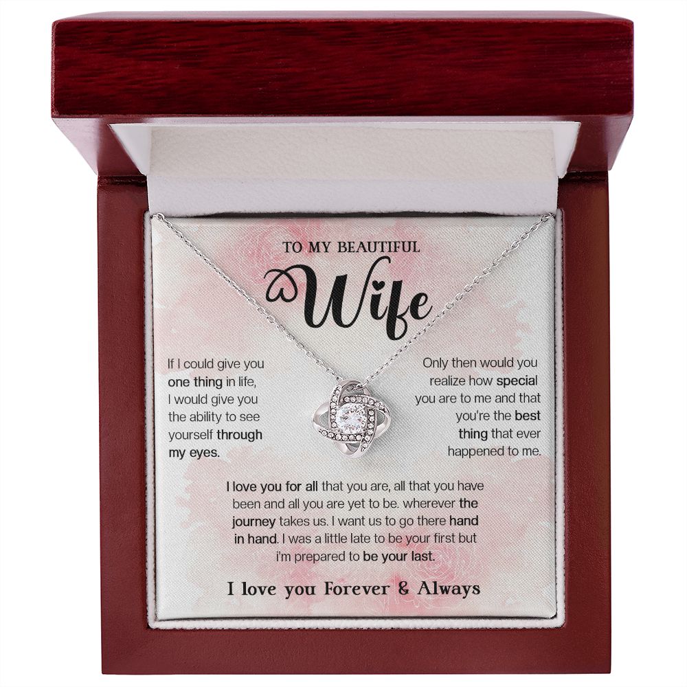 465A To My Wife Necklace, Xmas, Valentine Gifts For Her, Gift For Girlfriend Wife