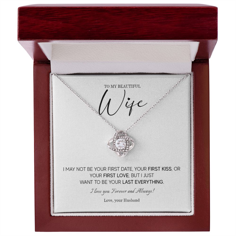 557A Necklace For Wife From Husband, To My Wife Necklace, Hot Wife Birthday Gifts