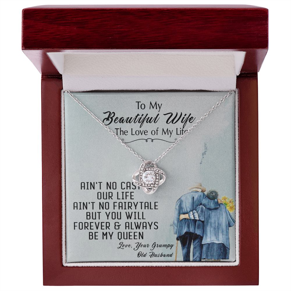 94A To My Beautiful Wife Necklace, Wife Necklace Gift from Husband, Gift Birthday