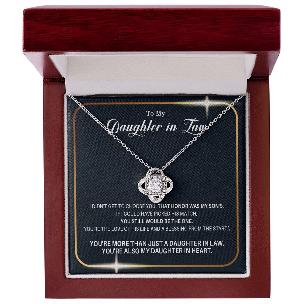 488A Daughter in Law Gifts Necklace From Mother in Law, Daughter Necklace Gifts