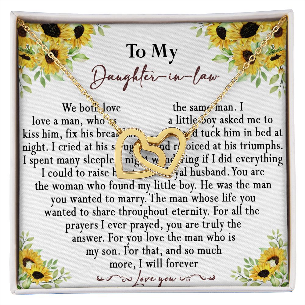 108D To My Beautiful Daughter Necklace, Gift For Daughter,Christmas Gift To Daughter