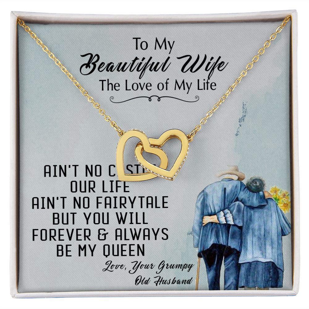 94 To My Beautiful Wife Necklace, Wife Necklace Gift from Husband, Gift Birthday