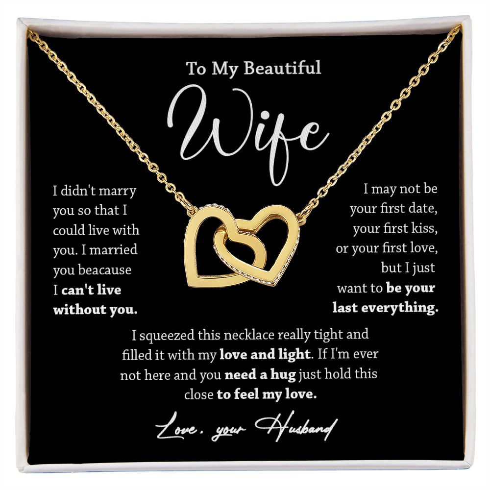 452D To My Wife Necklace, Valentine Gift For Her, Gift For Soulmate, Gift For Her