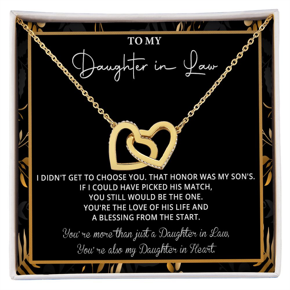 550D To My Daughter in Law Necklace, Daughter in Law Gift Necklace From Mother in Law