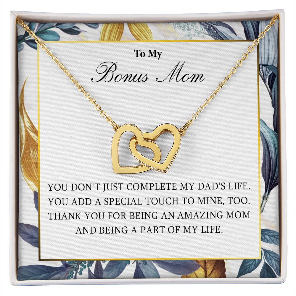 551D Necklace Gift for Bonus Mom, To My Bonus Mom Necklace, Mother Necklace, Birthday