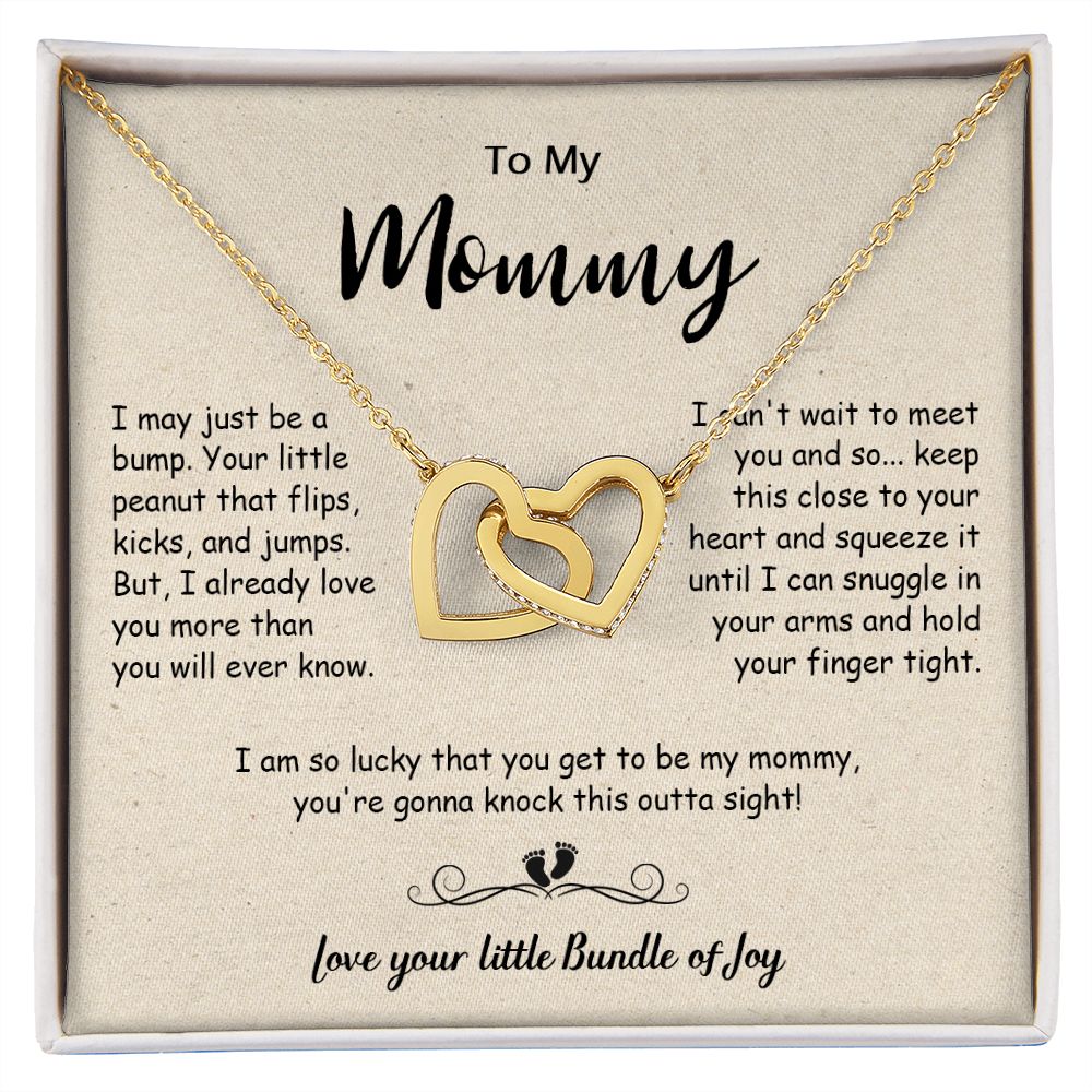 439D To My Mom Necklace, Christmas, Birthday Gift From Son, Daughter, Mom To Be Gift