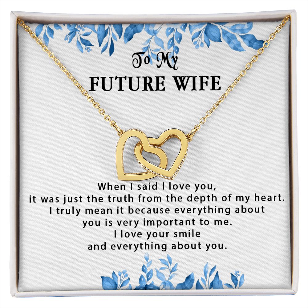 89D Girlfriend Necklace, Future Wife Necklace, To My Future Wife Necklace