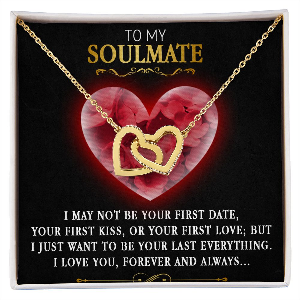 91D To My Soulmate Necklace, Engagement Gift for Future Wife, Xmas - Birthday Gift