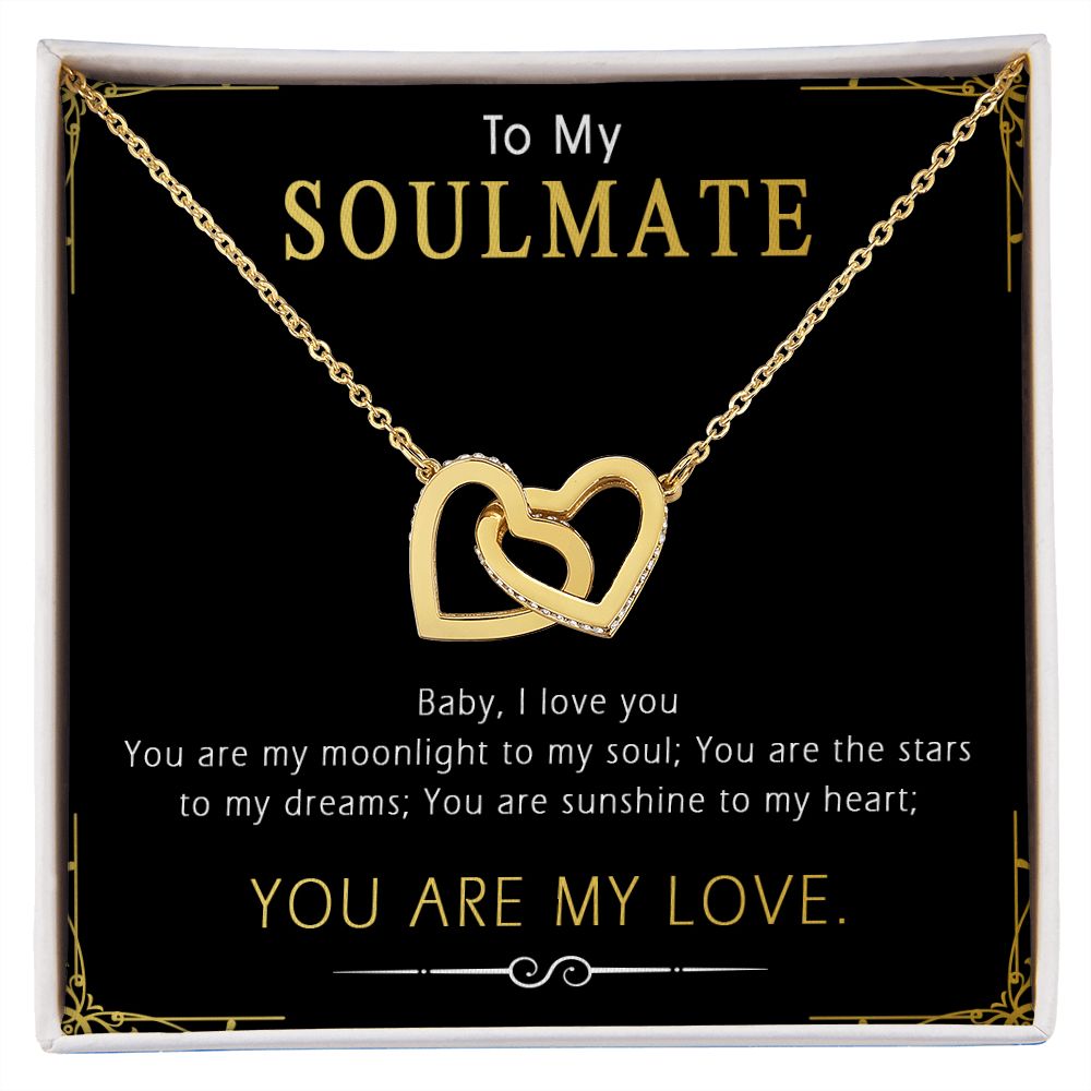 420D To My Soulmate Necklace, Gift For Wife Girlfriend From Husband, Birthday Gifts