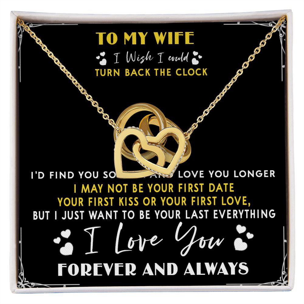 428D To My Wife “Turn Back The Clock” Necklace Gift For Wife, Gift Birthday, Holiday