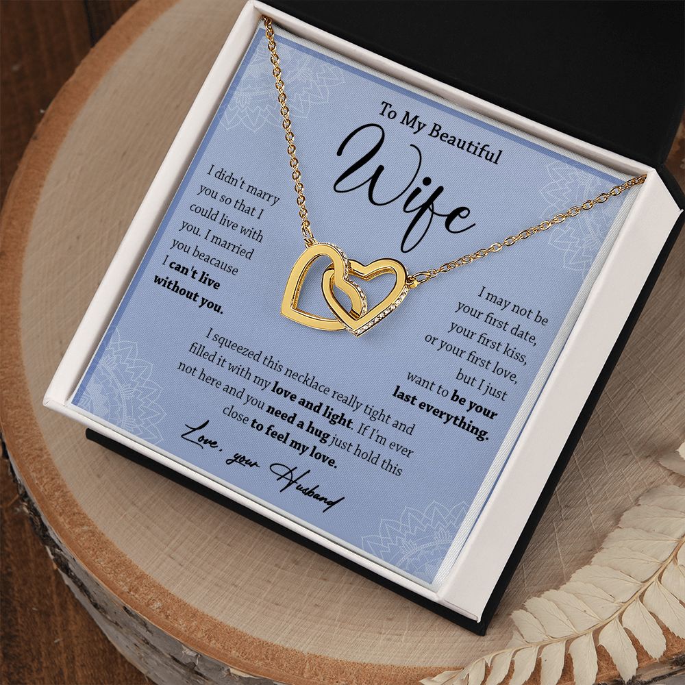 472D To My Wife Necklace, Necklace Gifts For Wife From Husband, Gift For Soulmate