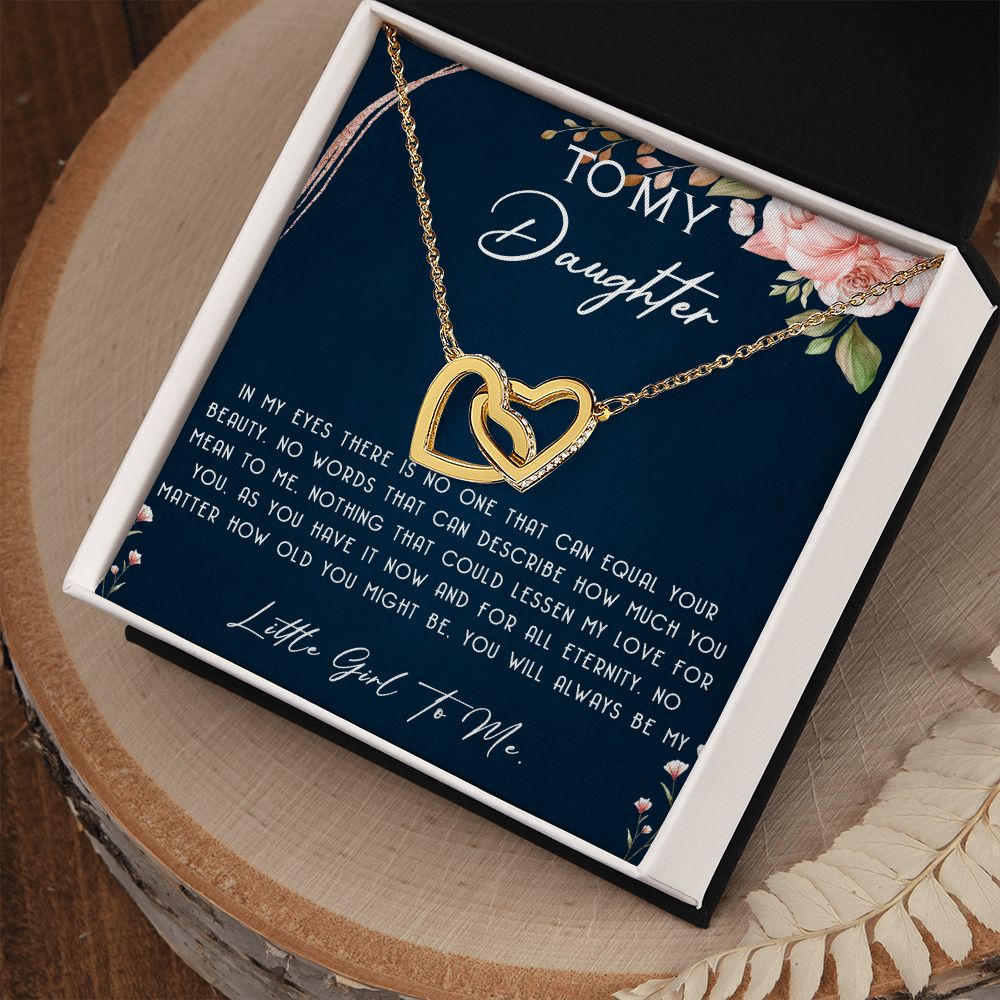 115D To My Daughter Necklace, Daughter Necklace, Mother To Daughter Gift Birthday