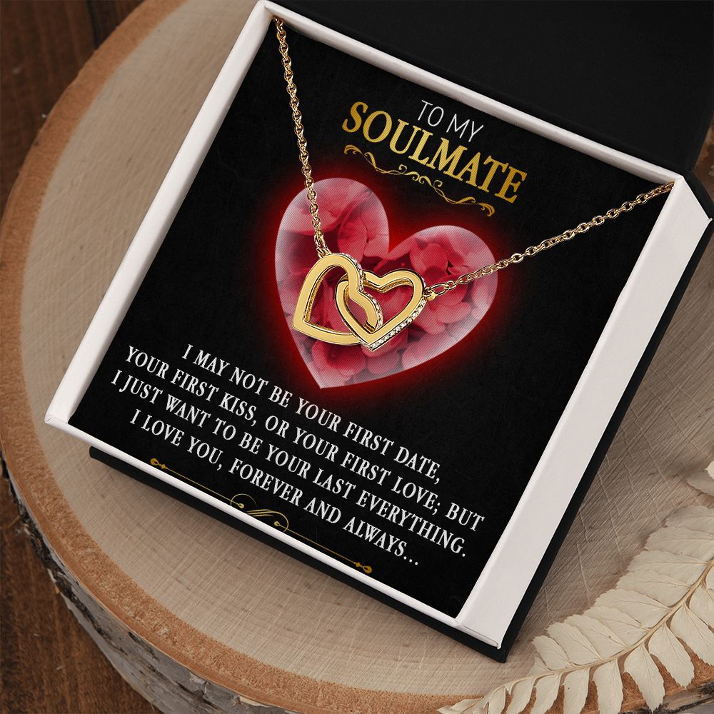 91D To My Soulmate Necklace, Engagement Gift for Future Wife, Xmas - Birthday Gift
