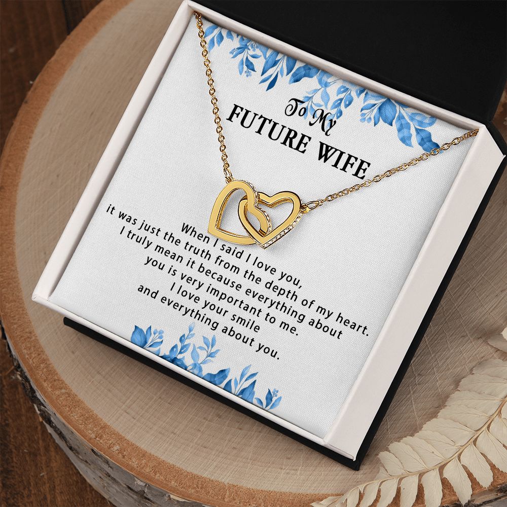 89D Girlfriend Necklace, Future Wife Necklace, To My Future Wife Necklace
