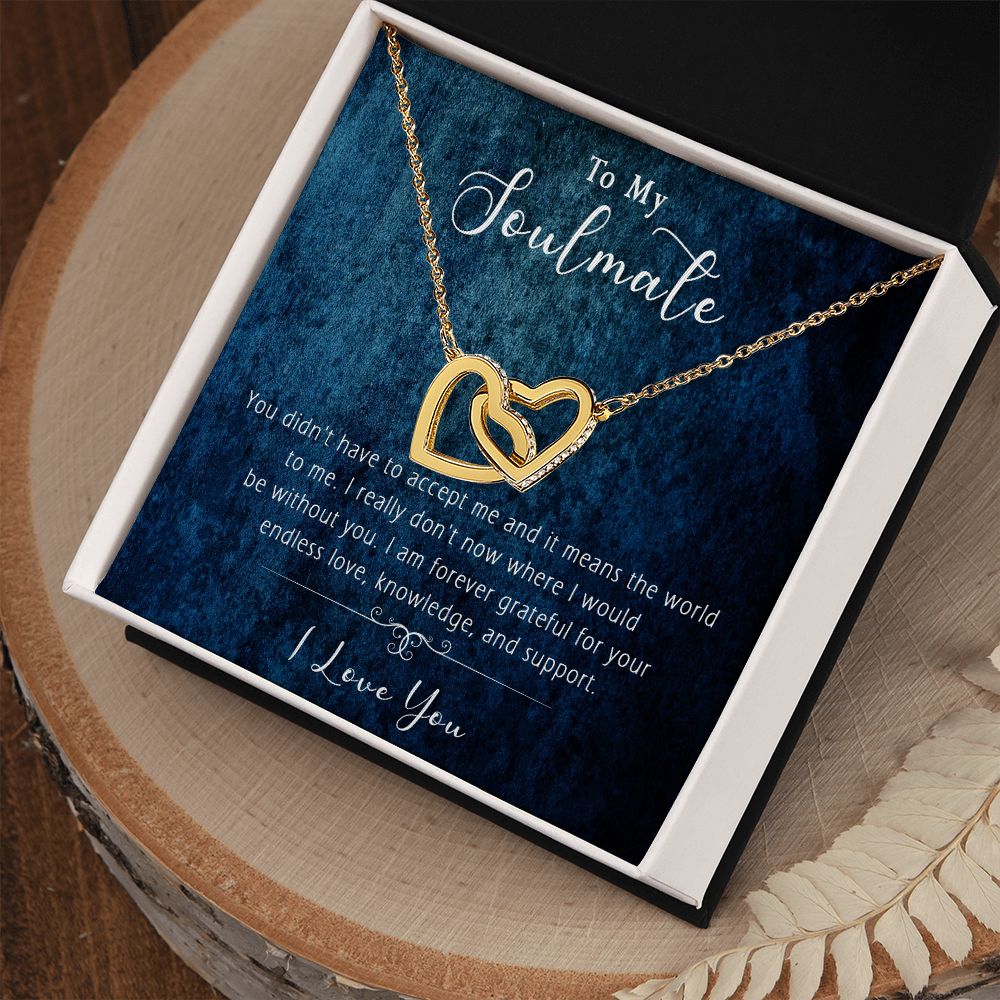 421D Wife Necklace Gift, To My Soulmate Necklace Gift, Anniversary Necklace Gift