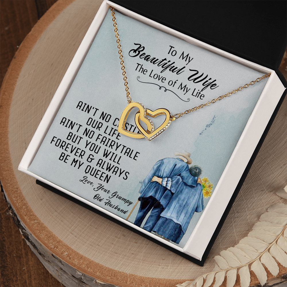 94 To My Beautiful Wife Necklace, Wife Necklace Gift from Husband, Gift Birthday