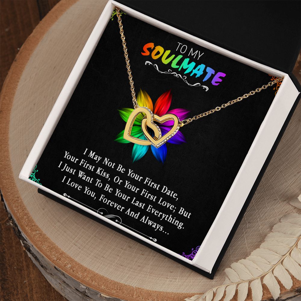 96D To My Soulmate Necklace, Birthday Gift For Girlfriend, Anniversary Xmas Gift