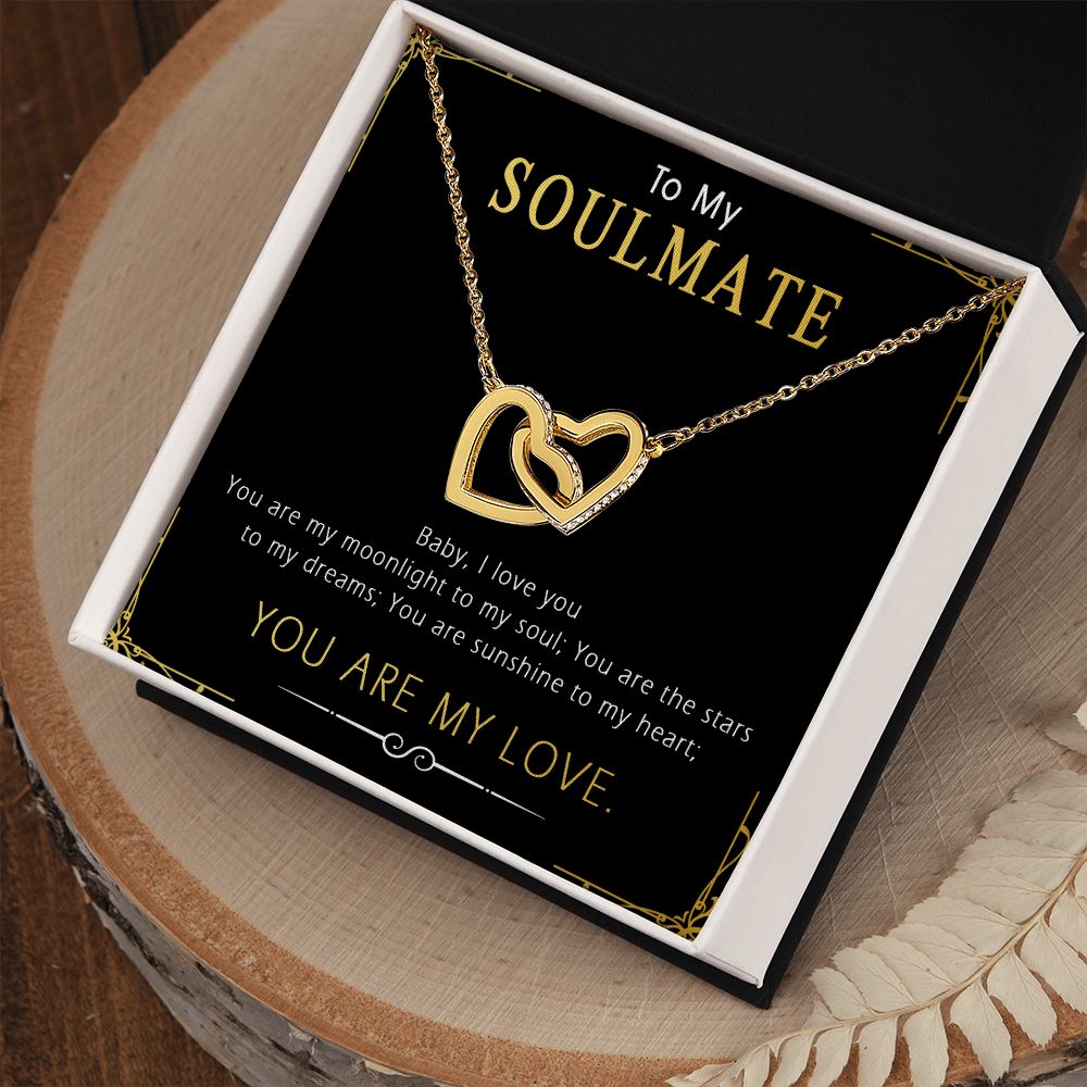 420D To My Soulmate Necklace, Gift For Wife Girlfriend From Husband, Birthday Gifts