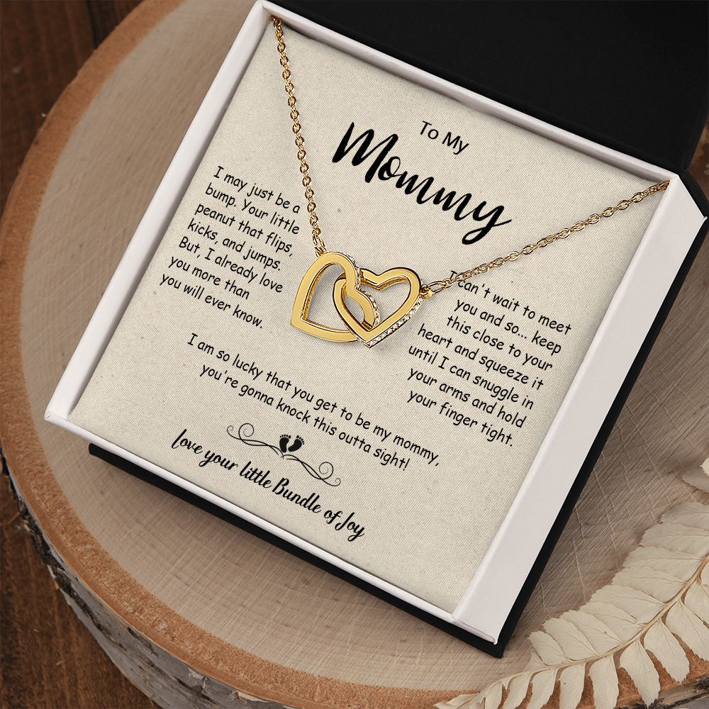 439D To My Mom Necklace, Christmas, Birthday Gift From Son, Daughter, Mom To Be Gift