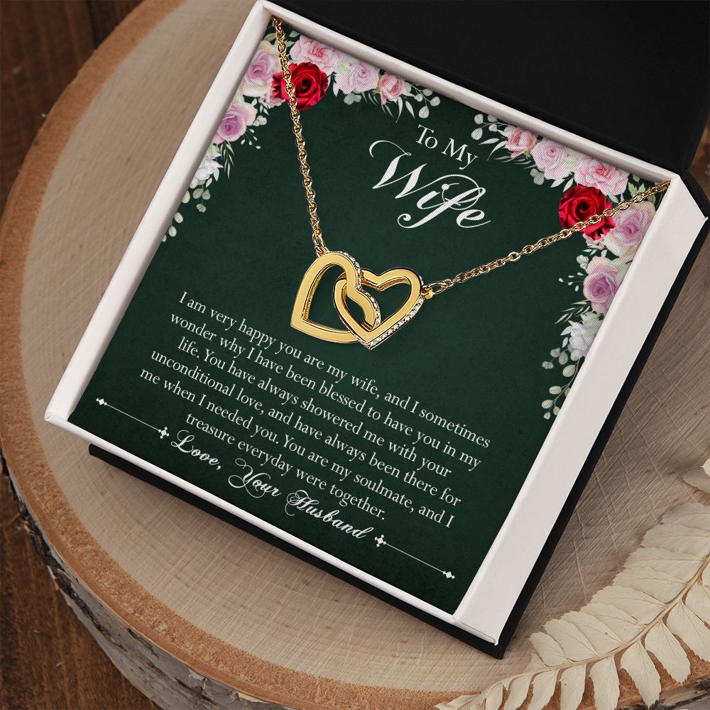 417D To My Wife Necklace Gift For Your Wife - Happy To Have You In My Life