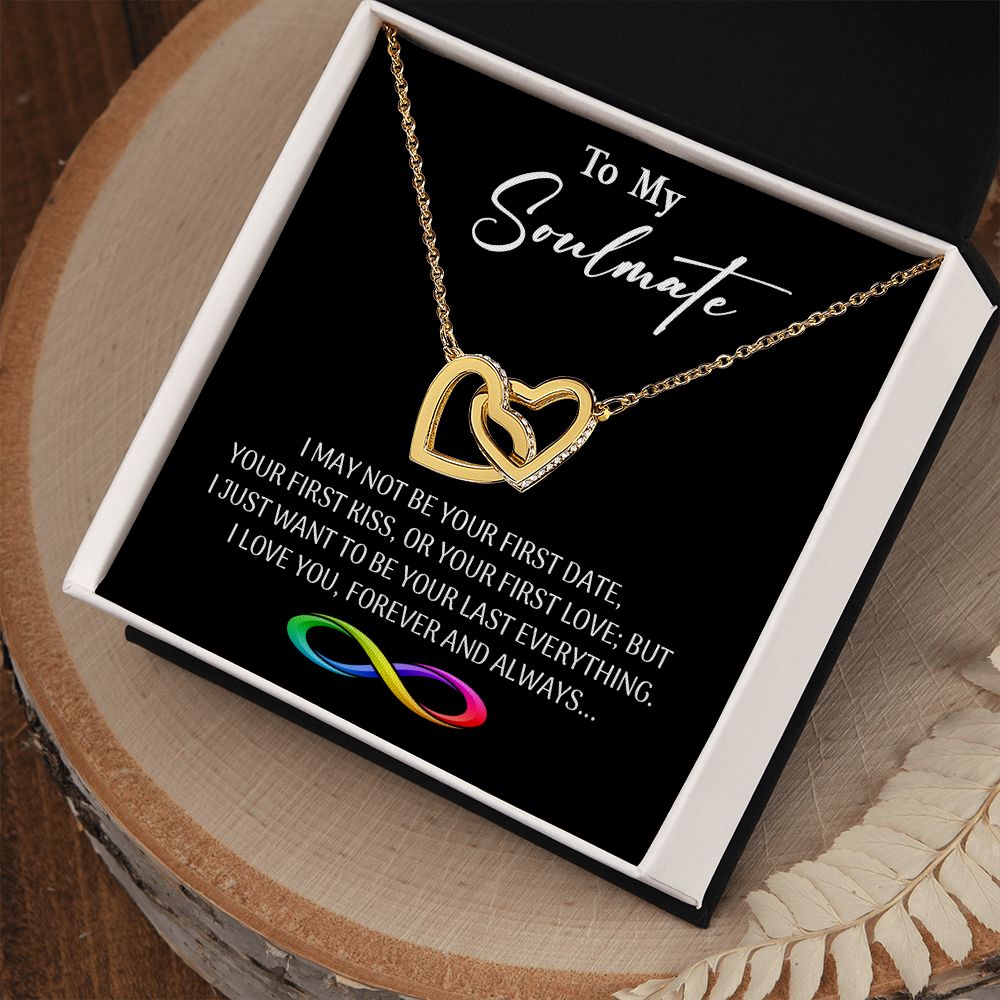 471D To My Soulmate Necklace, Gift for Wife, Girlfriend, Anniversary Gift, Xmas Gift