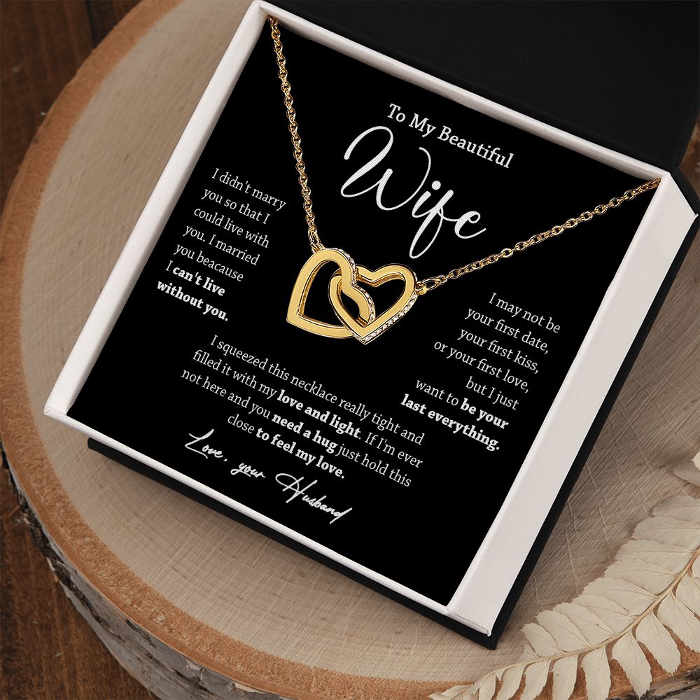 452D To My Wife Necklace, Valentine Gift For Her, Gift For Soulmate, Gift For Her