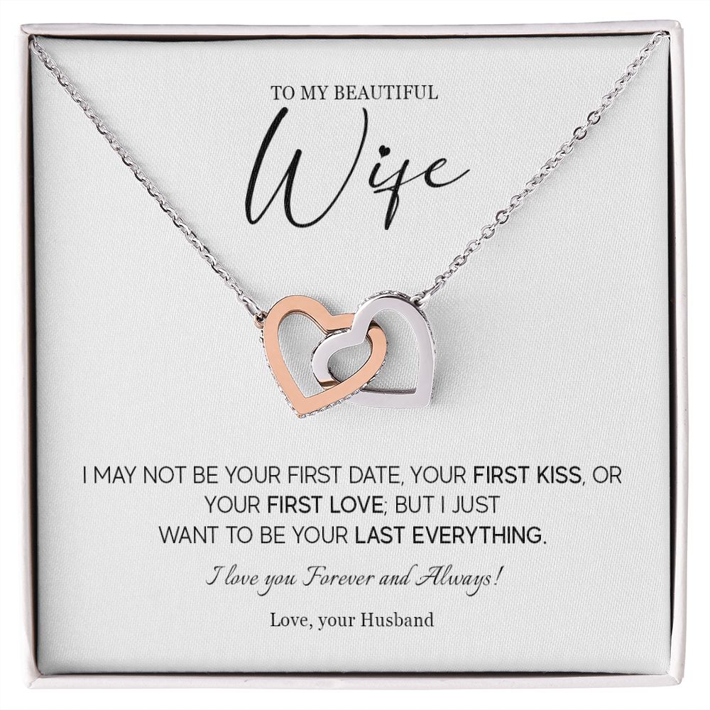 557D Necklace For Wife From Husband, To My Wife Necklace, Hot Wife Birthday Gifts