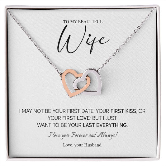 557D Necklace For Wife From Husband, To My Wife Necklace, Hot Wife Birthday Gifts