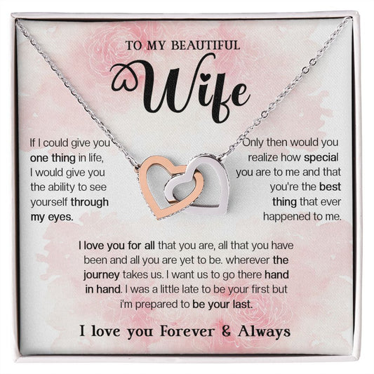 465D To My Soulmate Necklace, Xmas, Valentine Gifts For Her, Gift For Girlfriend Wife
