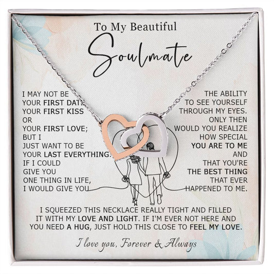 584D To My Soulmate Necklace, Wife Necklace, Girlfriend Necklace, Love Necklace Gifts