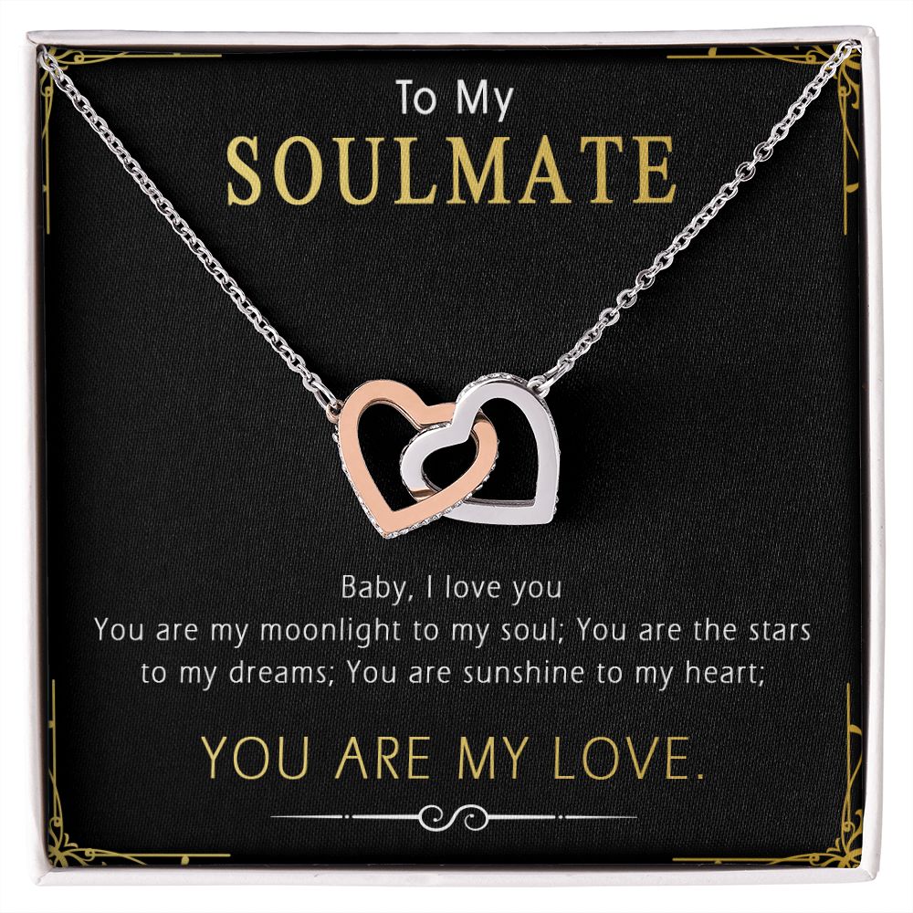 420D To My Soulmate Necklace, Gift For Wife Girlfriend From Husband, Birthday Gifts
