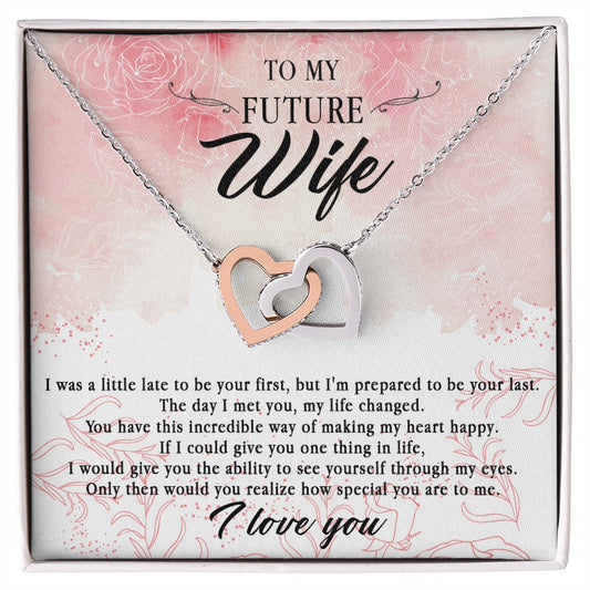 85D To My Future Wife Necklace,Anniversary Gift, Birthday Gift, Future Wife Necklace