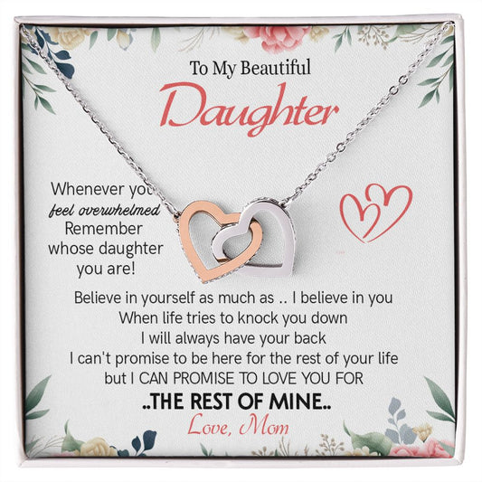 426D To My Daughter In Law Necklace from Mother In Law I Will Forever Love You