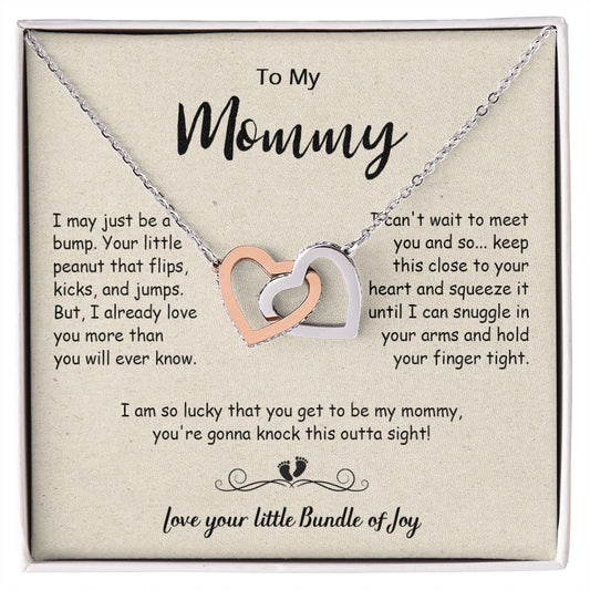 439D To My Mom Necklace, Christmas, Birthday Gift From Son, Daughter, Mom To Be Gift