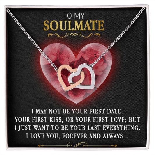 91D To My Soulmate Necklace, Engagement Gift for Future Wife, Xmas - Birthday Gift